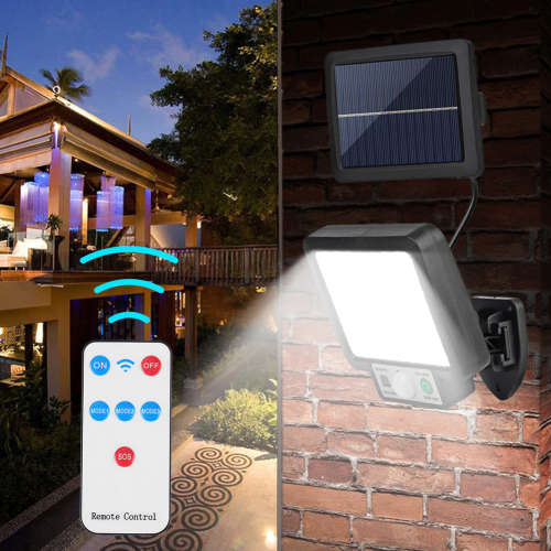 LED Solar Split Wall Light 3 Modes Waterproof Motion Sensor Garden Wall Light