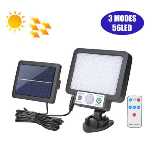 LED Solar Split Wall Light Waterproof Motion Sensor Garden Wall Light
