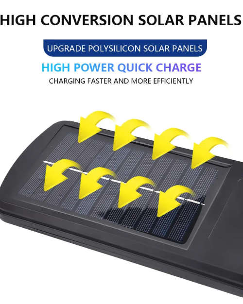 Outdoor Solar Waterproof Street Light Garden Infrared Sensor Motion Smart Remote Control