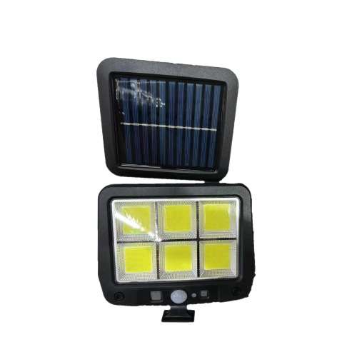 120COB Solar Sensor Light Outdoor Flood Light Garden Street Light