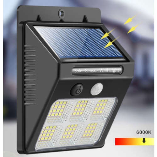 96 LED Solar Energy Induction Lamp With Motion Sensor
