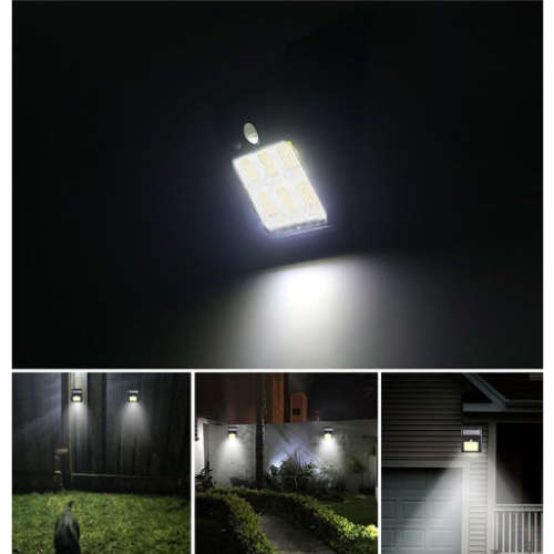 96 LED Solar Energy Induction Lamp With Motion Sensor