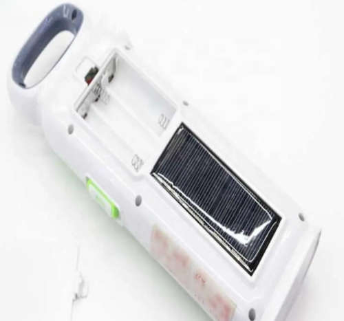 High Quality USB Rechargeable Battery Solar Flashlight