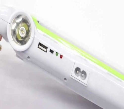 High Quality USB Rechargeable Battery Solar Flashlight