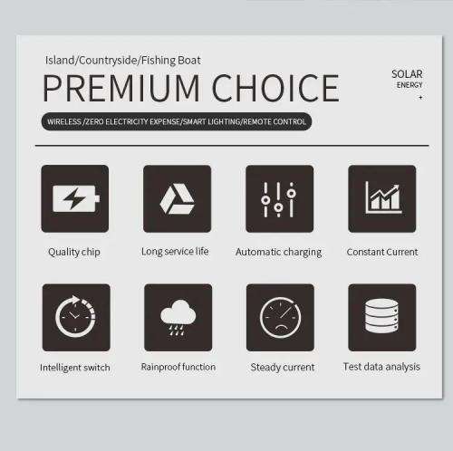 240W Solar Sensor Street Light with Remote Control & Pole Motion Sensor