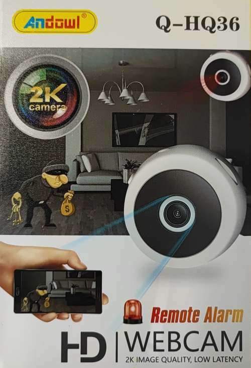 Andowl Remote Alarm Webcam 2k Image Quality Low Latency Q-Hq36