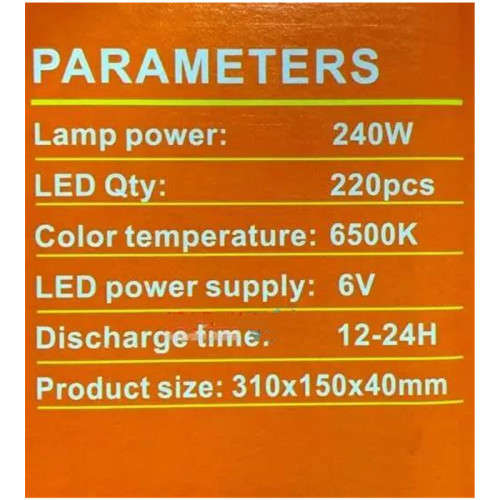 240W Solar Sensor Street Light with Remote Control & Pole Motion Sensor