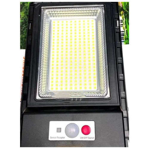 240W Solar Sensor Street Light with Remote Control & Pole Motion Sensor