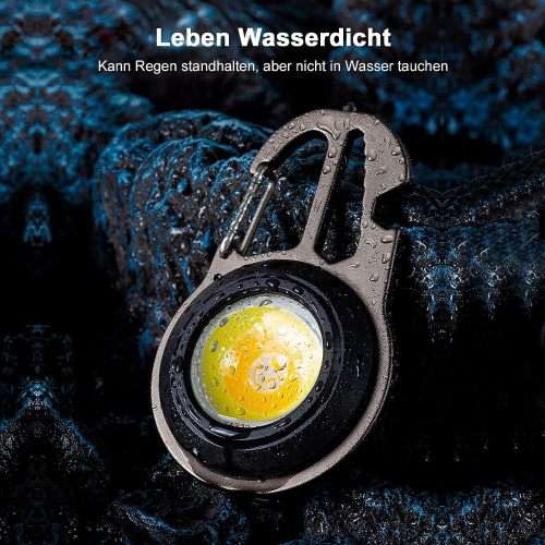 Portable Work Light Keychain Flashlight