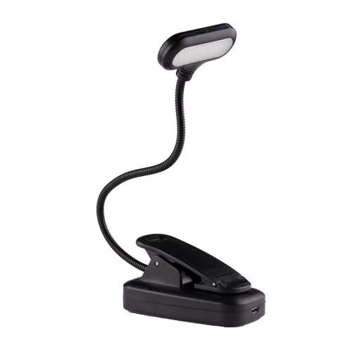 USB Rechargeable Clip Desk Lamp Night Light Dormitory Bedroom Bedside Study Eye Protection