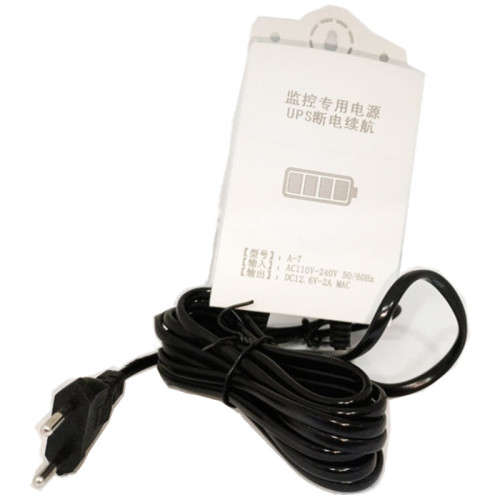 UPS Battery Backup Uninterruptible Power Supply For Wifi Router Wall-Mounted Backup Power Adapter