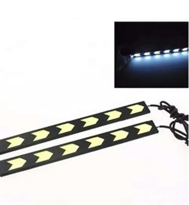 Car Arrow Shape COB White LED Light Daytime Running Light