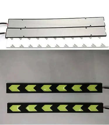 Car Arrow Shape COB White LED Light Daytime Running Light