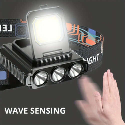 FA-LY801S Rechargeable COB+LED Sensor Head Lamp With Type C Charger