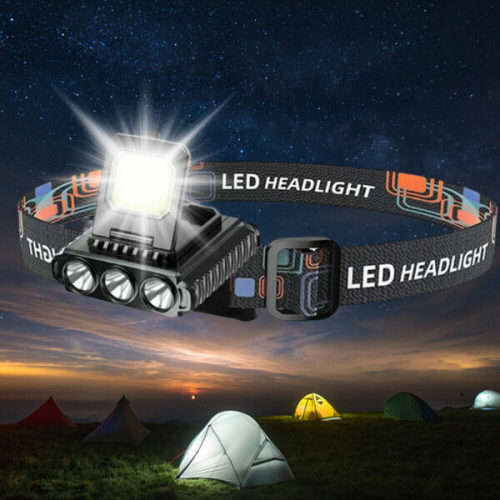 FA-LY801S Rechargeable COB+LED Sensor Head Lamp With Type C Charger