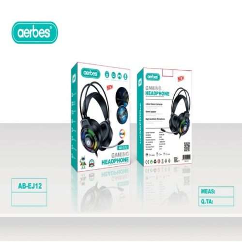 Aerbes AB-EJ12 RGB Wired USB 3.5mm Headset