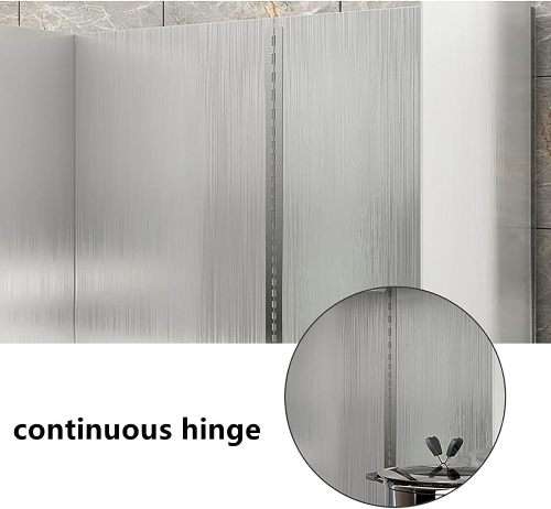 Kitchen Cooking Stainless Steel Oil Splatter Guard Foil Foldable Oil Baffle