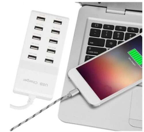 SE-TQ08 10 Port USB Hub 50W 2.4A