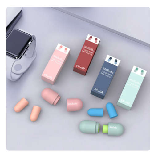 1 Pair Of Special Silent Soft Anti-Noise Earplugs Sleep Earplugs