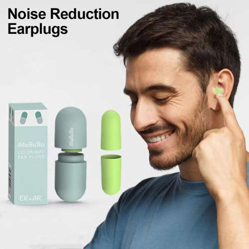 1 Pair Of Special Silent Soft Anti-Noise Earplugs Sleep Earplugs
