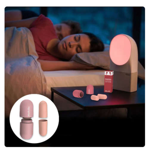 1 Pair Of Special Silent Soft Anti-Noise Earplugs Sleep Earplugs