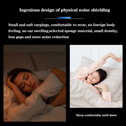 1 Pair Of Special Silent Soft Anti-Noise Earplugs Sleep Earplugs