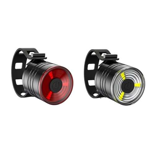 Bicycle Taillight And Front Light 250Mah