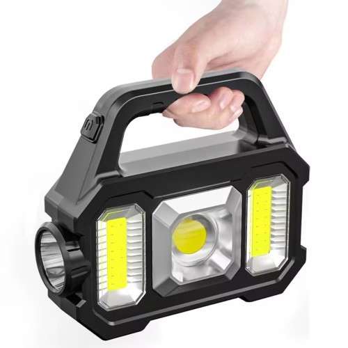 LED Solar WorkLight USB Rechargeable Portable Camping Lamp