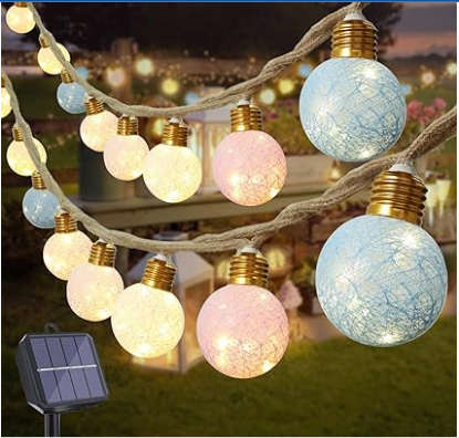 LED String Light 5M Outdoor Crystal Ball Light
