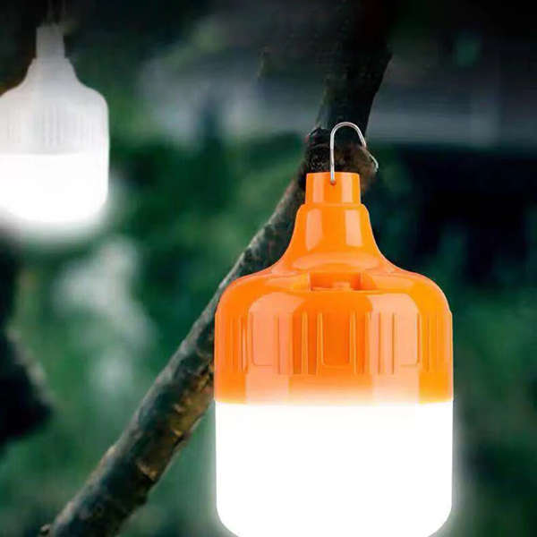 USB Rechargeable LED Outdoor Night Light Bulb Emergency Light Portable Lamp