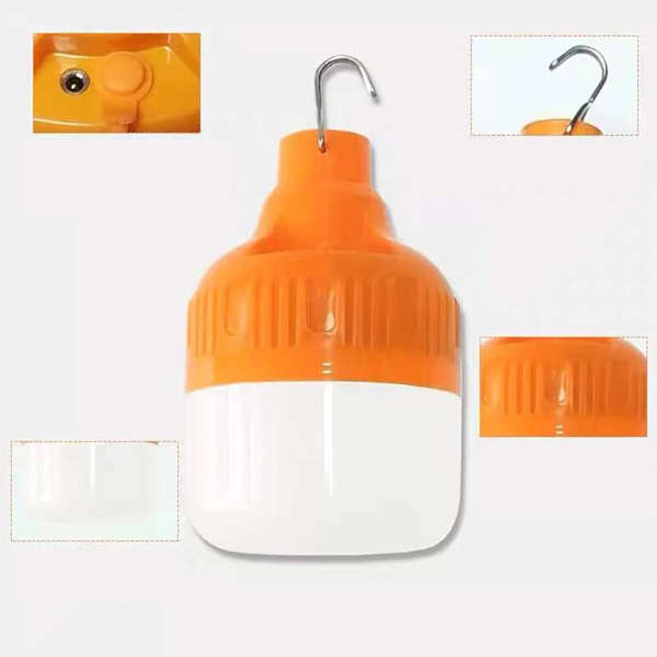 USB Rechargeable LED Outdoor Night Light Bulb Emergency Light Portable Lamp