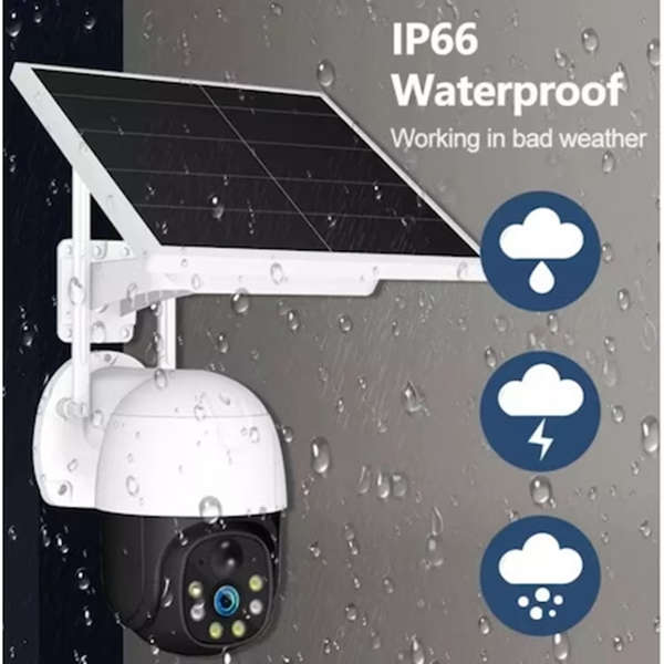 Solar Panel Camera PTZ 2MP HD V380