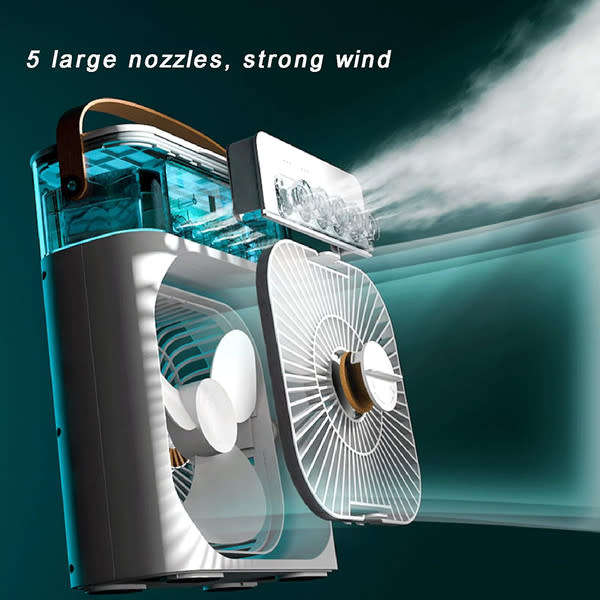 Portable Air Conditioner Fan Mini USB Air Conditioner Desktop Air