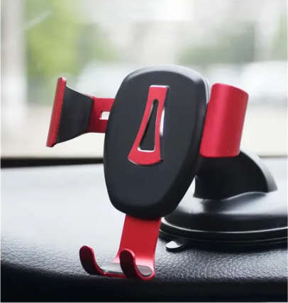 High-quality car mobile phone holder car navigation bracket air outlet button in the car