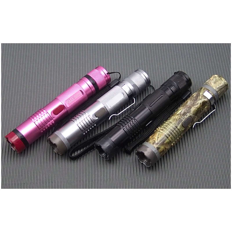 Stun Gun FOX M11 Electric Shock Stun Gun With LED Light Flashlight