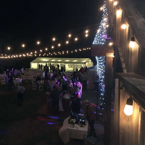 Solar Powered Outdoor Patio String Lights Bistro String Lights with 10 LED Clear