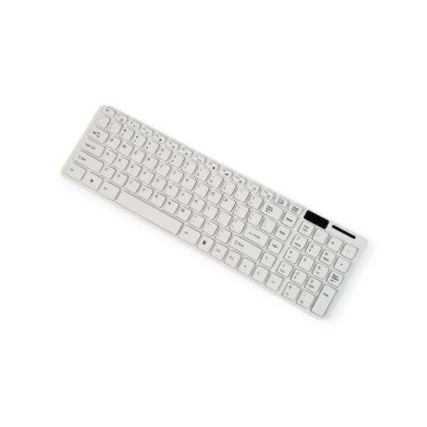 Ultra-thin 2.4g Wireless Keyboard Mouse Combos With Keypad Film Black/White