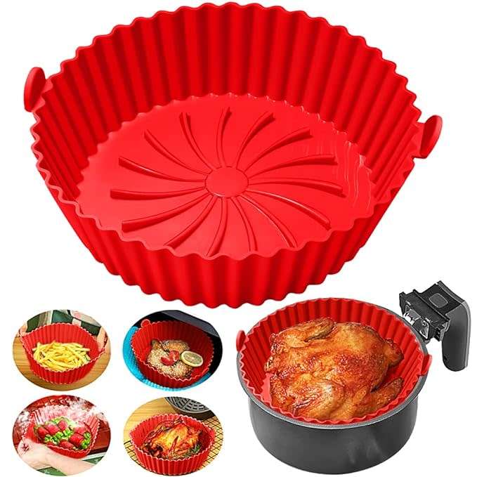 Nonstick Silicone Baking Mold Reusable Pan Pizza Cake Tray Microwave Baking Dish