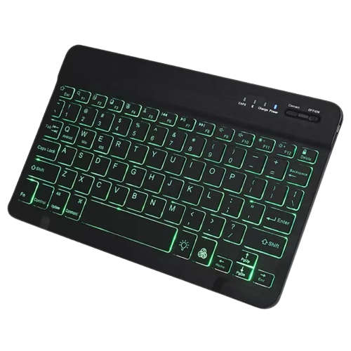 7 inch Backlight Mini Wireless Keyboard With Back-light Transmission