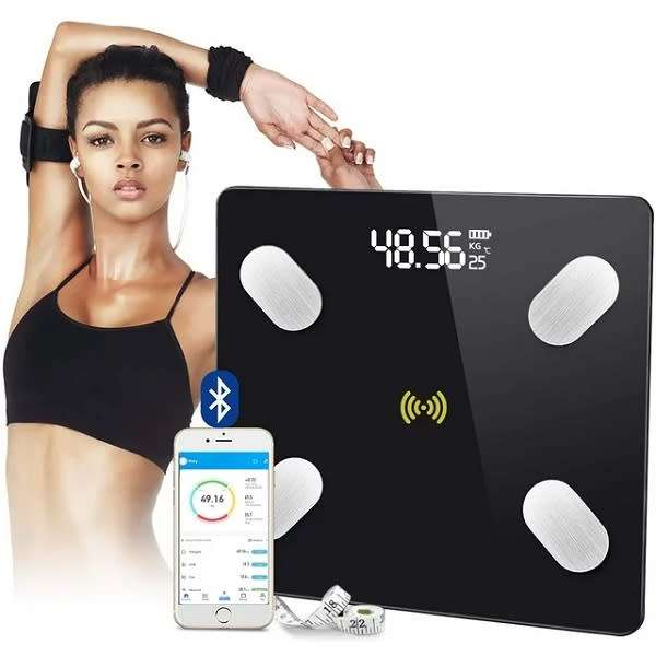 Home USB Body Weight Scale with Digital Display OKOK HealthCare App
