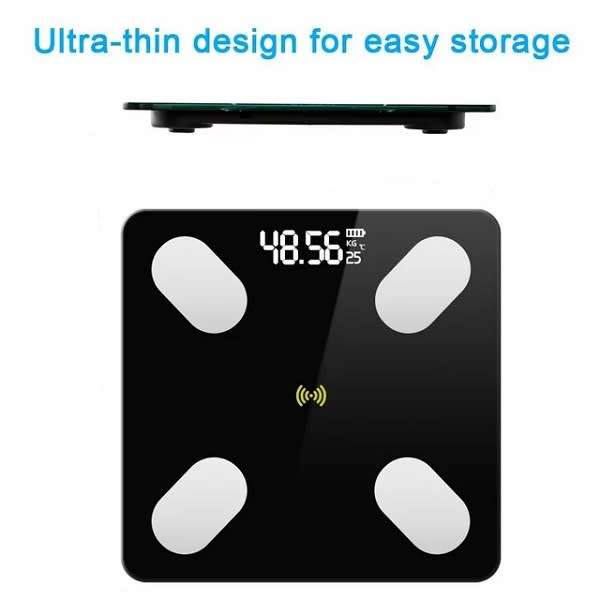 Home USB Body Weight Scale with Digital Display OKOK HealthCare App