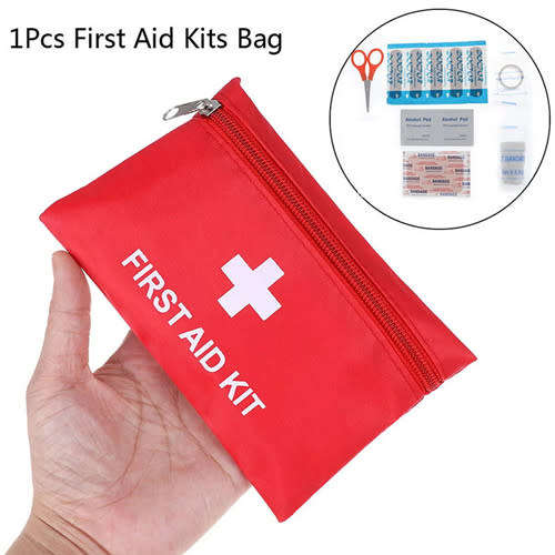 First Aid Emergency Kit Tool Car Auto Medical Camping Home Travel