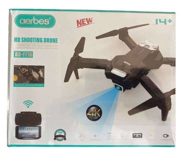 AB-F716 4K HD Dual Lens Switching Shooting Drone
