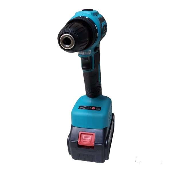 Electric Drill Angle Grinder Tool Set With Two 25V Batteries