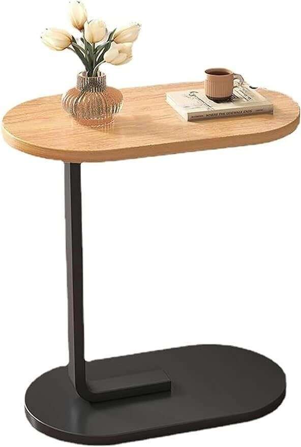 WOODEEM C-Shaped End Table