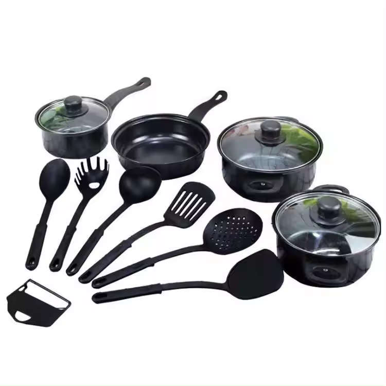 13 PIECES COOKWARE SET