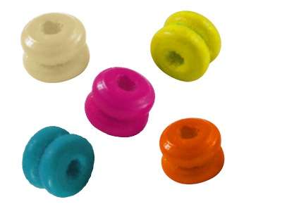 Wooden column beads (pack of 100 beads) ****SALE****
