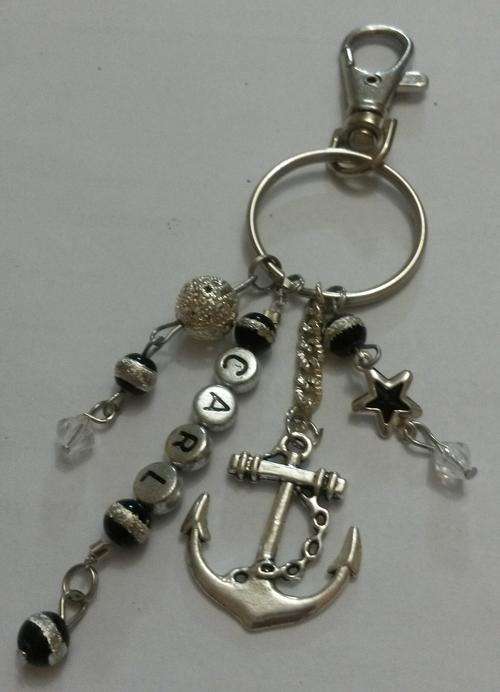 "My anchor" personalised keyring
