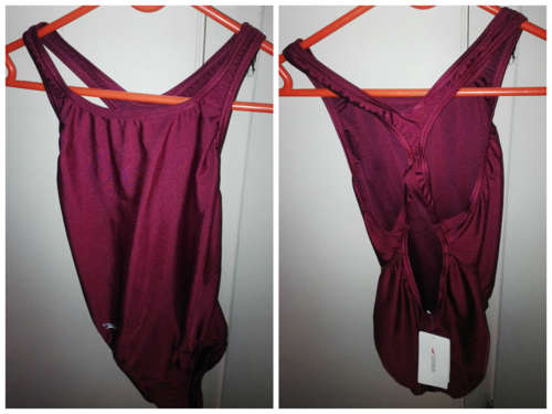 Speedo maroon swimwear