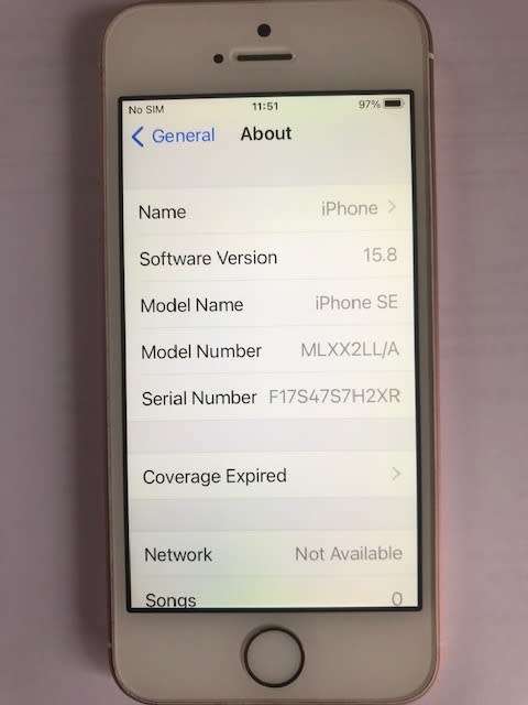Apple I Phone SE (1st Edition).......please read!!